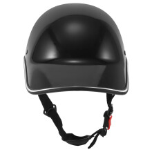 1Casque Cyclisme ABS Noir Solide Pour Et