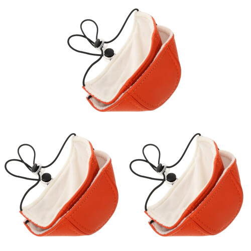6Pièces Protections De Talons En Orange Conduite Durable