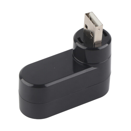 Compact USB 2.0 3-Port Splitter Hub
