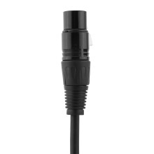 Shielded Mic Cable XLR Male Female 1m
