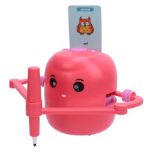 Pink Drawing Robot for Creative Learning Fun