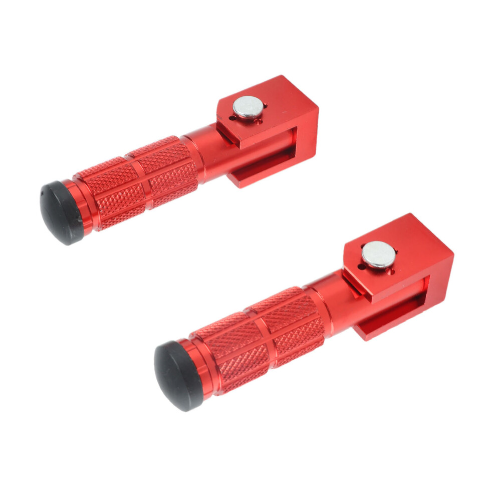 2 Pcs Universal M8 Anti-Slip Foot Pegs 7444352431564