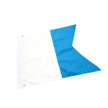 Blue White Diving Flag with 3 Size 35x25cm 75x60cm 80x50cm-B