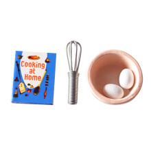15Sets Mini Egg Bowls Assorted Color Realistic Mini Kitchenware Toys