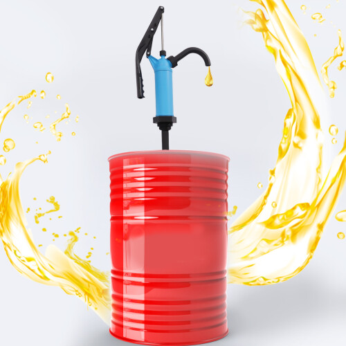 Barrel Pump Plastic Lever Acting Drum Hand Pump 2