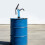 Barrel Pump Plastic Lever Acting Drum Hand Pump 4
