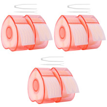 6Rouleaux Bande Paupières Rouges Lift Double Adhésives Pour