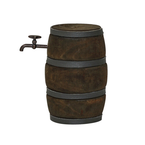 2Pièces Mini Barils En Bois Cask Robinet Pour Cadeau DIY