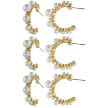 3Pièces Boucles D'oreilles Cadeau Femme Raffiné