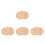 4Pièces Plateau Bois Décoratif Khaki Pour Buffet Snacks 1
