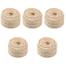 5Rouleaux Sisal Pour Griffoir Chat DIY Beige