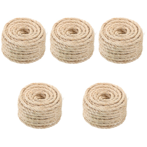 5Rouleaux Sisal Pour Griffoir Chat DIY Beige