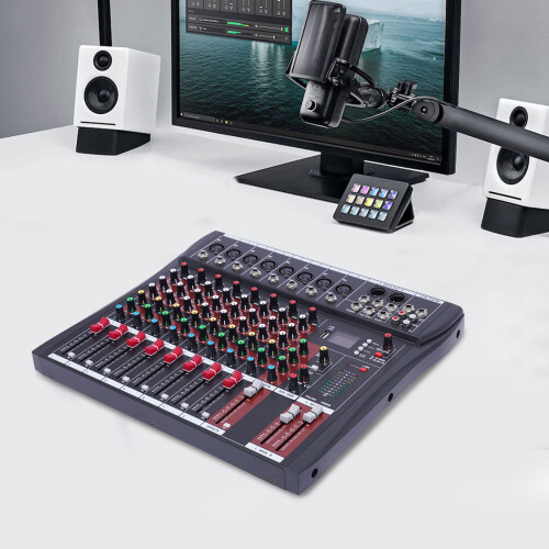 Professional Mixer Sound Board Console 8 Channel 1