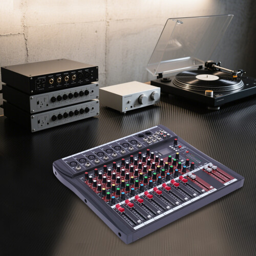 Professional Mixer Sound Board Console 8 Channel 2