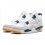 (EUR42.5) Air Jordan 4 Retro SB 'White Navy 1