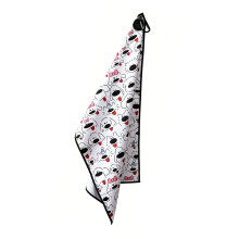 Cake Weave Golfhanddoek met magneet en karabijnhaak voor-B