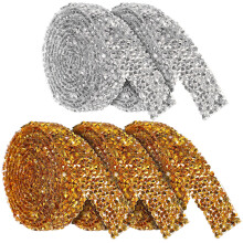 10Rouleaux Bandes Strass Autocollantes Pour Décor Craft