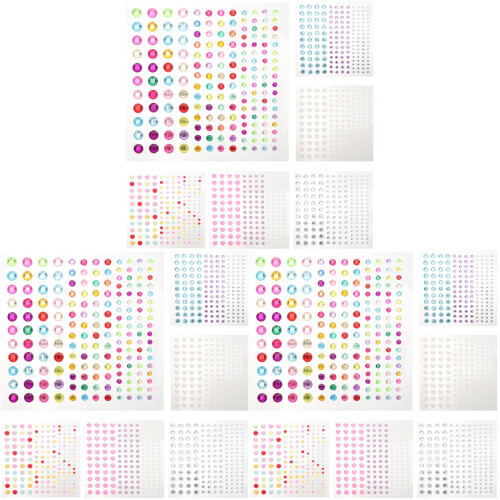 18Feuilles Stickers Autocollants Pour Créations DIY