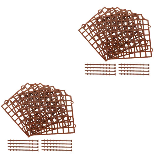 6Pièces Couvre-Pots Plastique Protège Fleurs Sol