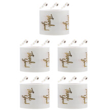 20Rouleaux Stickers D'affaires Rond Pour Scellage Et Décoration