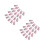 40Stickers Américains Étanches Décor Corps Durable 1