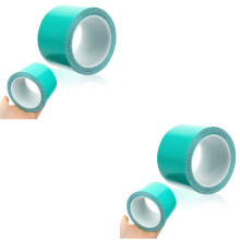 2Rouleaux Ruban Vert Caution Ruban Marquage Pour FĂŞte