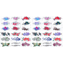 Waterproof Flower Stickers Assorted Colors Party Body Tattoos