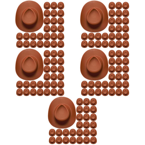 150Pièces Mini Chapeaux Pour Décor Poupées Et Accessoires