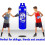 3ft boxing Bag Set ,Mitts, Hand Wraps ,Wall Bracket 2