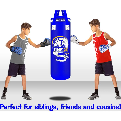 3ft boxing Bag Set ,Mitts, Hand Wraps ,Wall Bracket 1