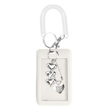 Multipurpose Card Case Clear Plastic Card Protective-White