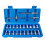 23Pc Olieaftapplug Socket Kit Met 3/8Inch Square Drive-Zilver 1