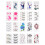120Pièces Tatouages Corps Stickers Floraux Créatifs Étanches 1