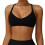 Ladies Workout Top Back Support Gym Exercise-Black XL 1