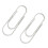 2Pcs Multicolor Design Fashion Paper Clips Creative-White 1