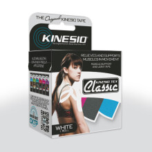 Kinesio 5m Long Muscle Support Kinesiology Tape - White