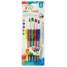 Professional Plastic Handle Nylon Bristles Paint Brush-H405B