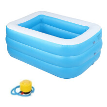 Large Kids Inflatable Pool 51x36in
