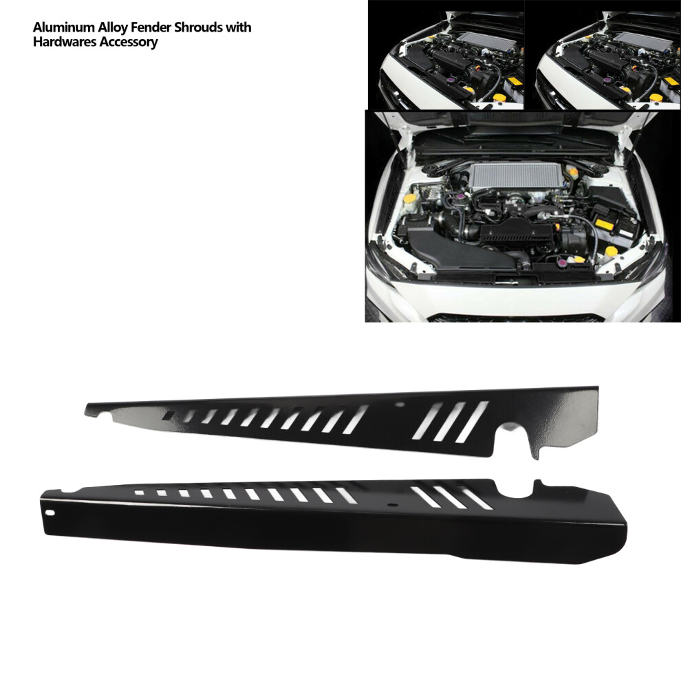 Aluminium Fender Shrouds For Wrx Sti 2015-2020 7444352457014
