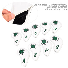 Durable PU Iron Head Covers 9 Piece Set