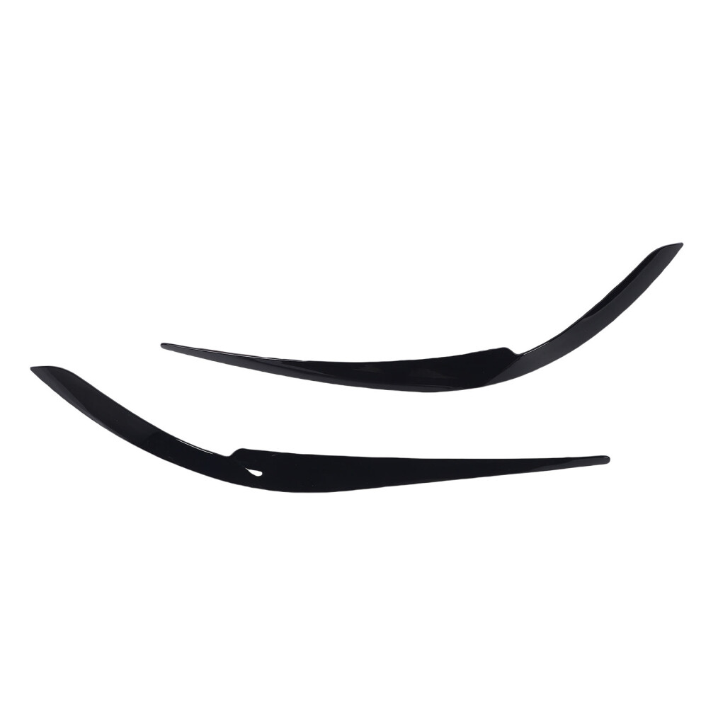 Headlight Eyebrow Trim Pair X6 G06 Lci Black 7444352457526