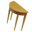 Table console de simulation 1:12, meubles- Couleur du bois 1