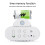 Cloud Shaped Digital Alarm Clock White 7