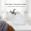 Cloud Shaped Digital Alarm Clock White 9