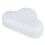 Cloud Shaped Digital Alarm Clock White 10