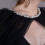 Romance Nylon Sheer Cape Sleeveless Shoulder Cover Bride-Black 7
