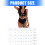 Women Elegant Swimsuit High Elastic Polyester Texture-Red L 4