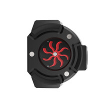 Accuracy Engineered Water Flows Gauges For Computer Cooling-red