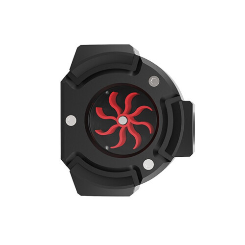 Accuracy Engineered Water Flows Gauges For Computer Cooling-red