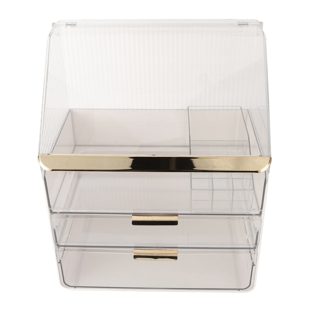 Large Capacity Clear Cosmetic Box